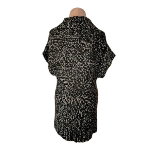 Mudd Woman's XL Tunic Sweater Y2K Cowl Neck NWT Green Metallic - Picture 2 of 6